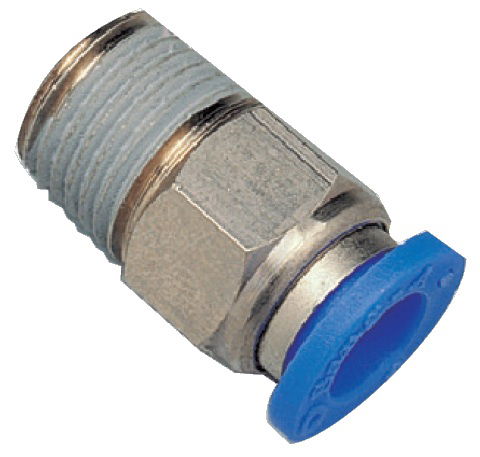 Rectus PC 04-01 egyenes csatlakozó külső menettel, 4 mm x 1/8" termék fő termékképe